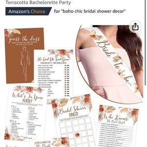 Boho bridal shower games